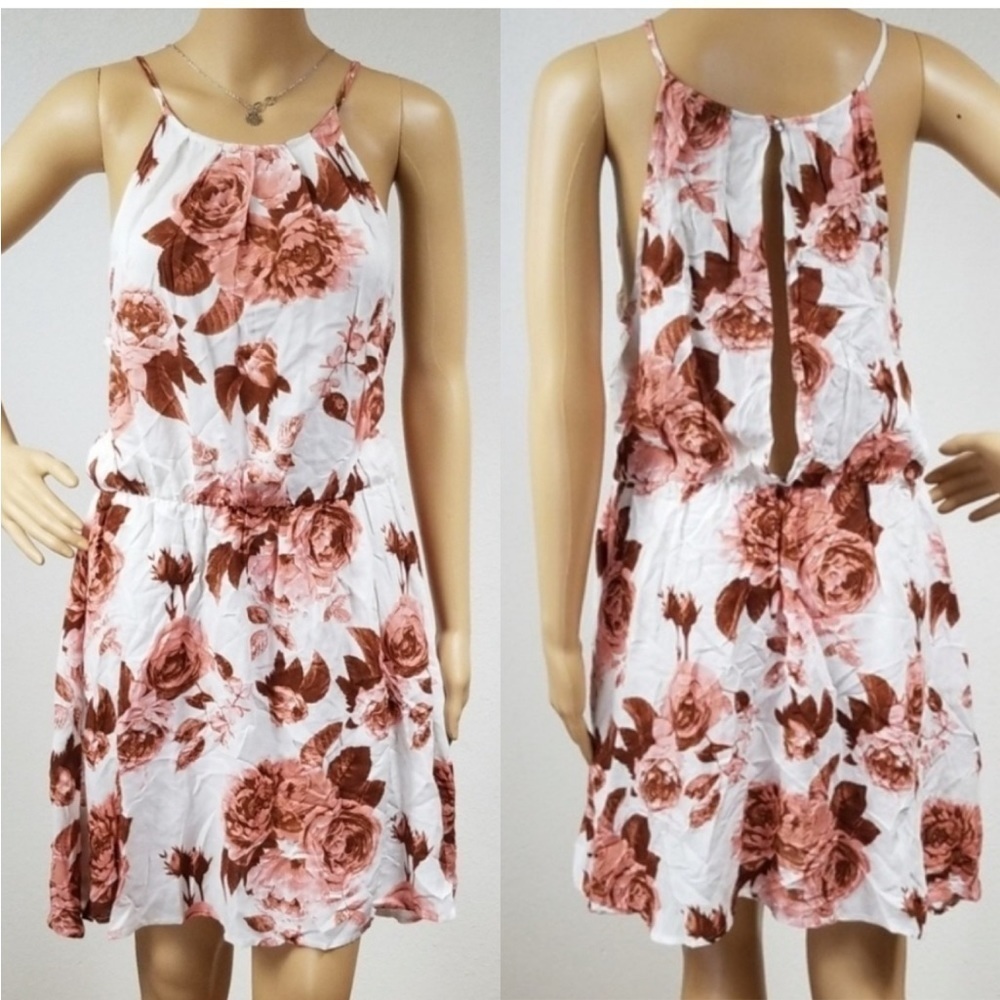 Floral print dress